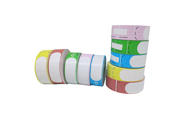 Thermally printed wristband